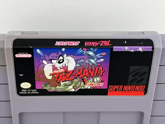 Taz-Mania Super Nintendo SNES
