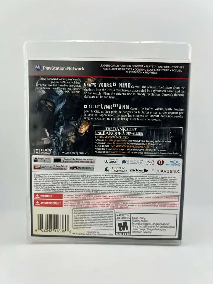 Thief Playstation 3 PS3
