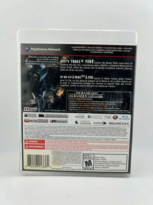 Thief Playstation 3 PS3