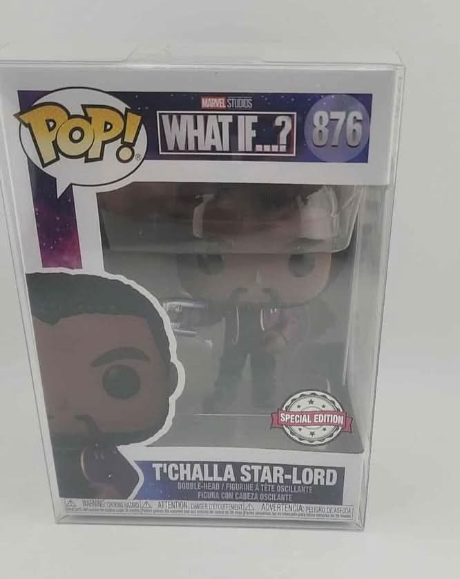 FUNKO POP! WHAT IF - T'Challa Star-Lord #876 funko