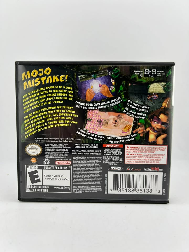 Tak Mojo Mistake Nintendo DS