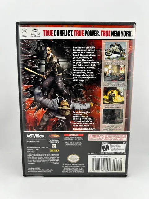 True Crime New York City Nintendo Gamecube NGC