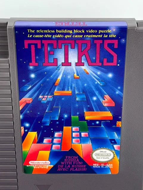 Tetris CAN Version Nintendo NES