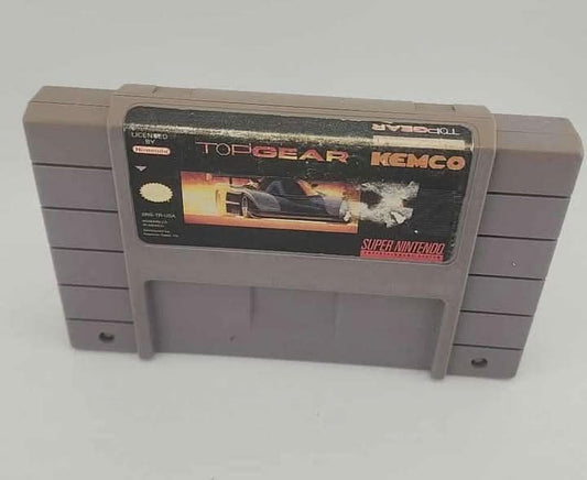 Top Gear Super Nintendo Snes Kemco