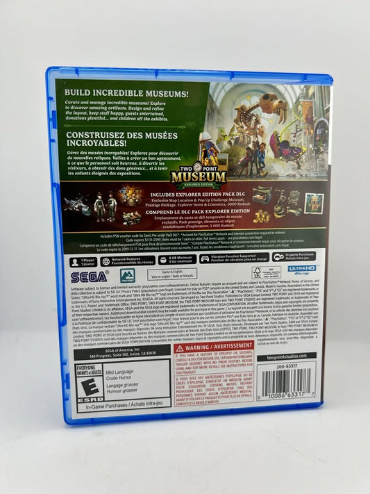 Two Point Museum Explorer Edition Playstation 5 PS5