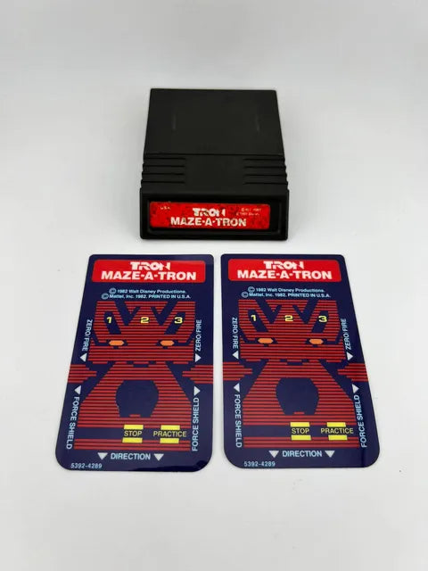 Tron Maze-a-Tron Red Label Intellivision Intel