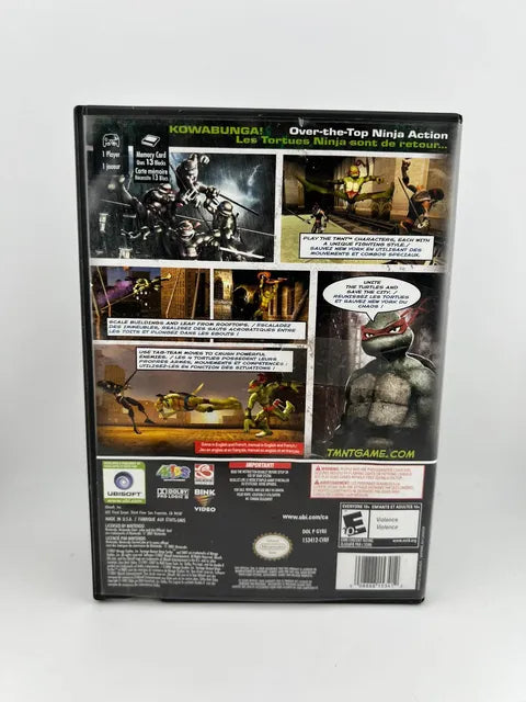 TMNT Nintendo Gamecube NGC