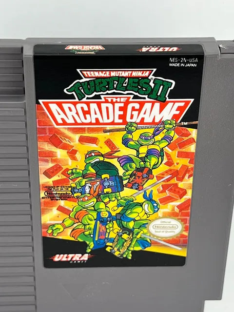 Teenage Mutant Ninja Turtles II 2 Nintendo Nes