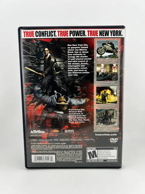 True Crime New York City Playstation 2 PS2