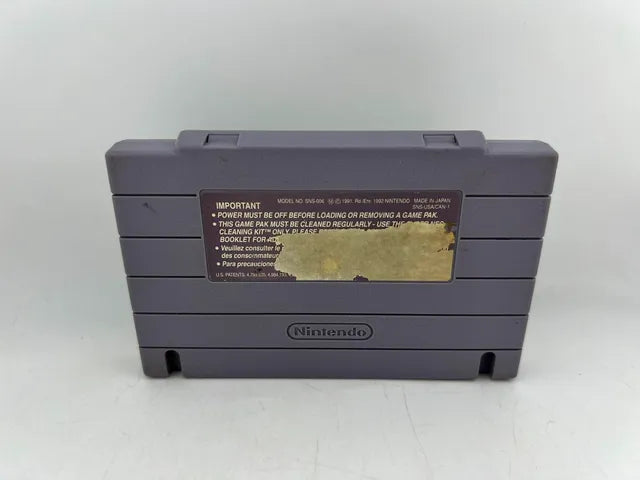 Timon and Pumbaa Jungle Games Super Nintendo Snes