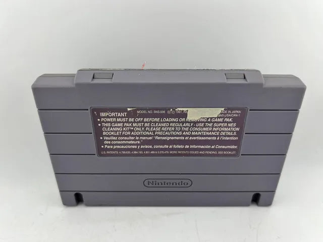 Troy Aikman NFL Football Super Nintendo SNES