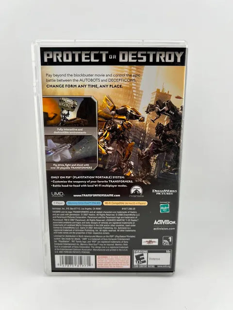 Transformers: The Game PlayStation Portable PSP