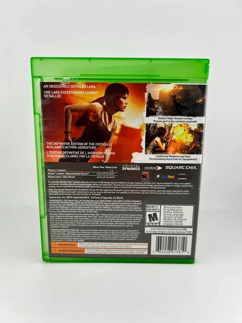 Tomb Raider: Definitive Edition Xbox One XONE