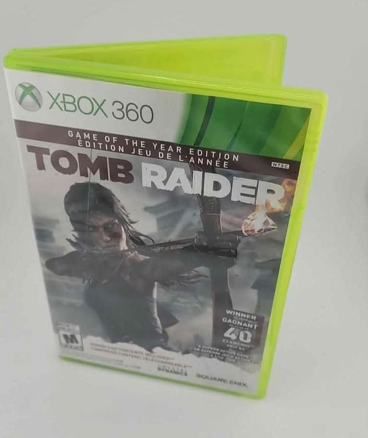 Tomb Raider Game of the Year GOTY Xbox 360 X360 square enix