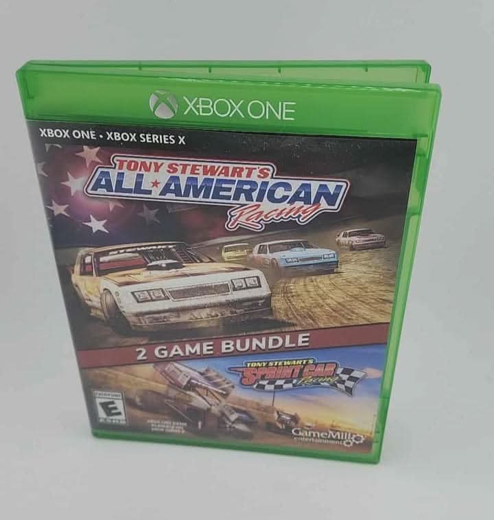 Tony Stewart's All American Racing 2 Game Bundle Xbox One Xone / Xbox Series Xseries GameMill