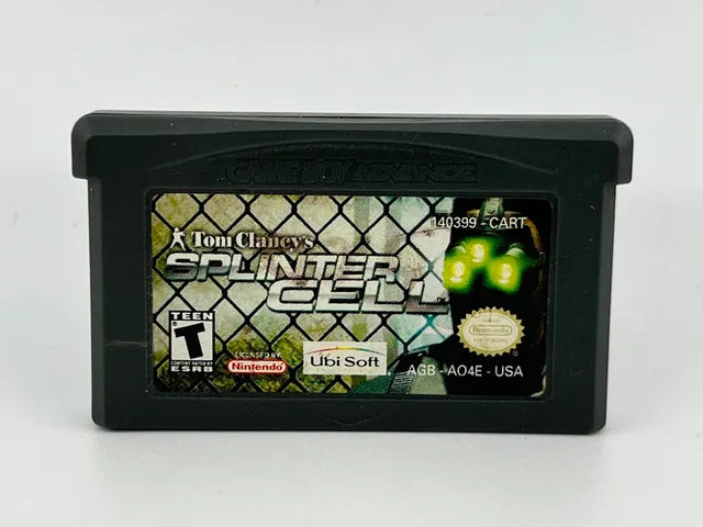 Splinter Cell Game Boy Advance GBA