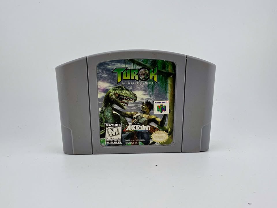 TUROK CAZADOR DE DINOSAURIO NINTENDO 64 N64