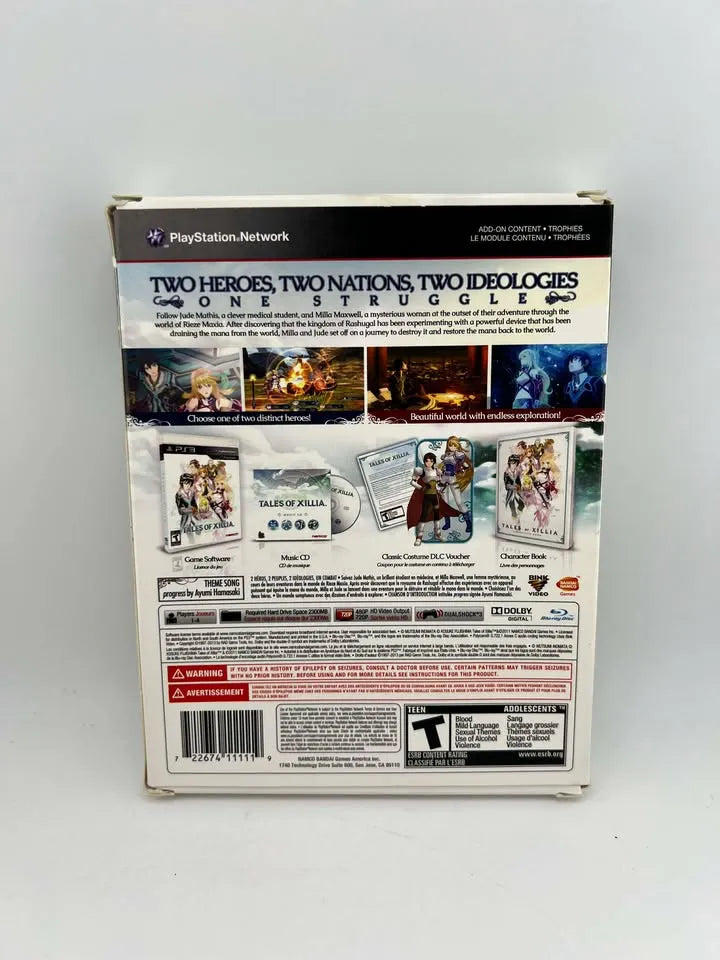 Tales Of Xillia Limited Edition Playstation 3 Ps3