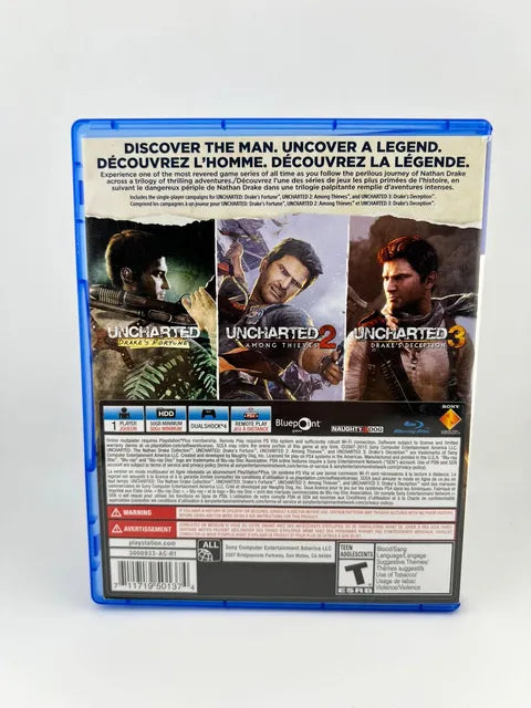 Uncharted the Nathan Drake Collection Playstation 4 PS4
