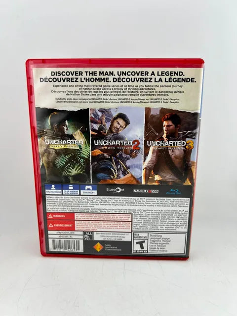 Uncharted the Nathan Drake Collection Playstation Hits Playstation 4 PS4