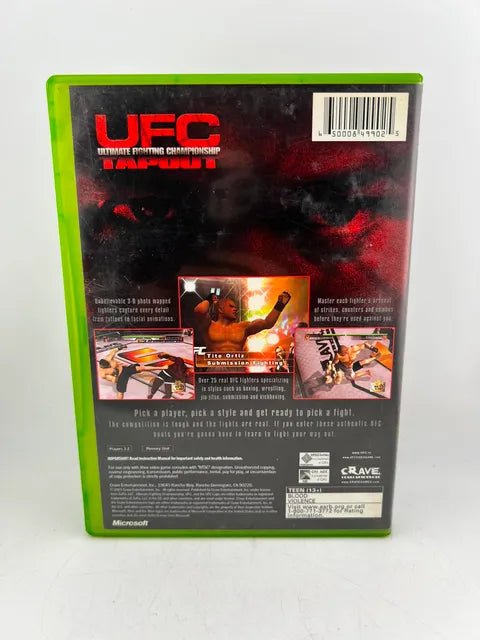 UFC Tapout Xbox