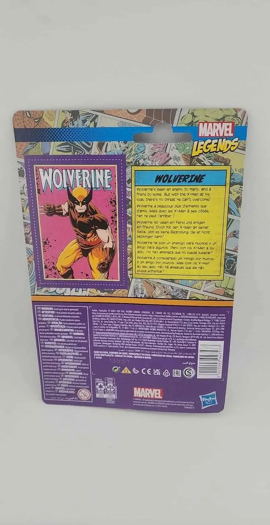 FIGURINE Marvel Legends Series Retro 375 Collection Wolverine Action Figure Hasbro