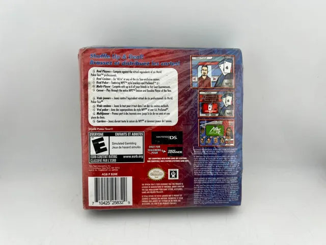 World Poker Tour Nintendo Game Boy Advance Gba