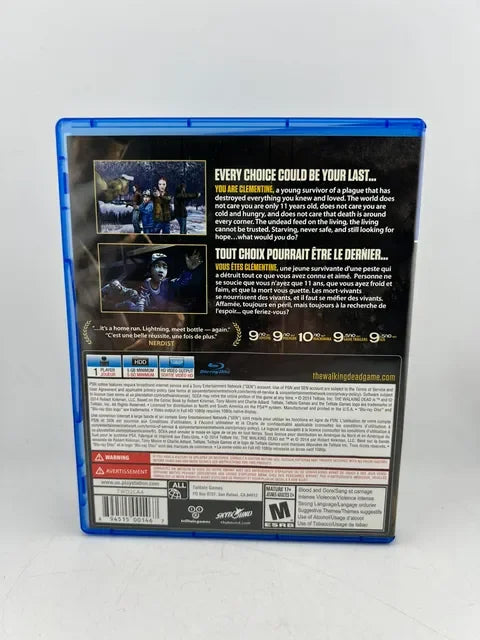 The Walking Dead Season Two Playstation 4 Ps4