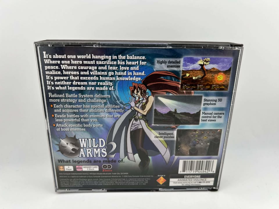 Wild Arms 2 Playstation PS1