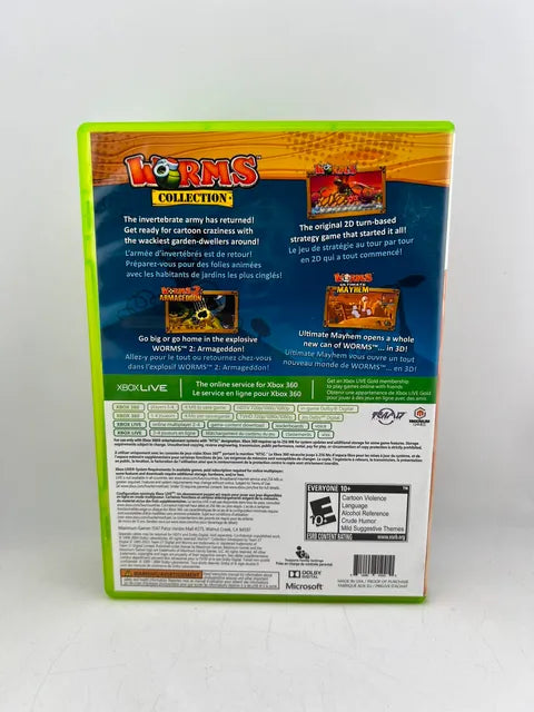 Worms Collection Xbox 360 X360