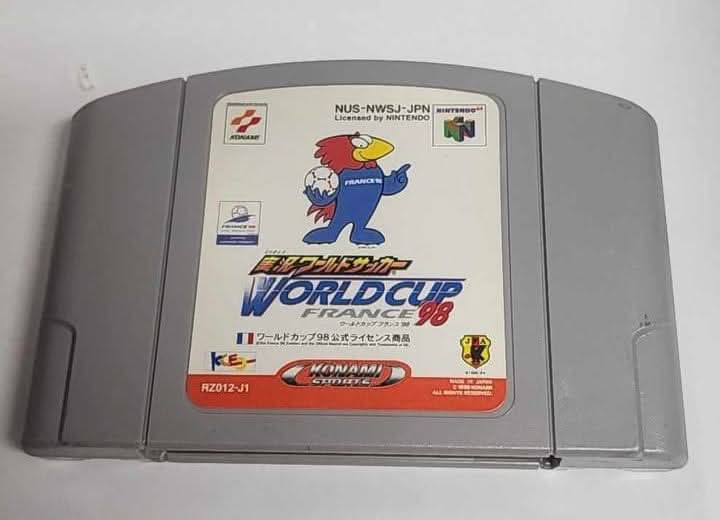 Jikkyou World Soccer: World Cup France '98 Jap Import Jn64 Jeu seulement // Game only
