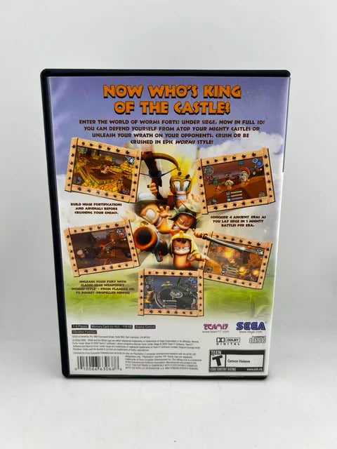 Worms Forts Under Siege Playstation 2 PS2