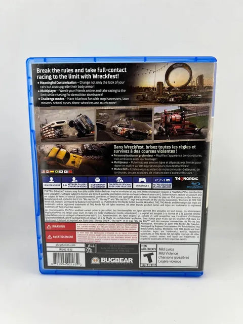 Wreckfest Playstation 4 PS4