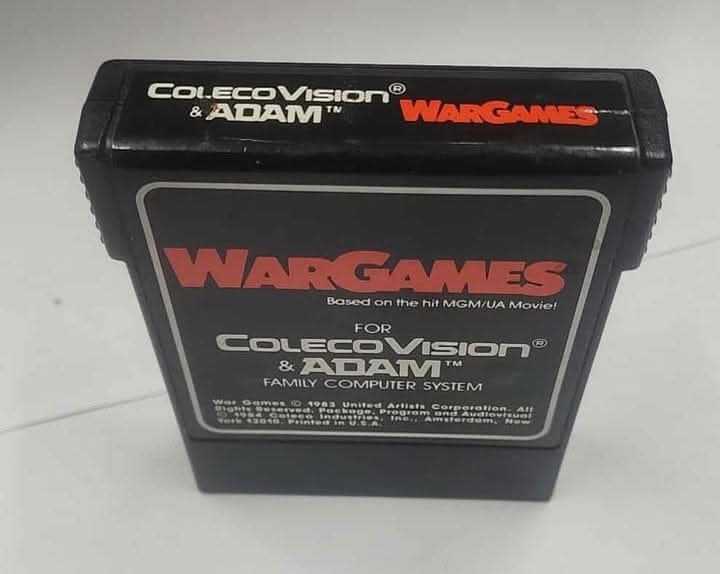 WARGAMES (COLECOVISION ADAM CV) jeux video game-x