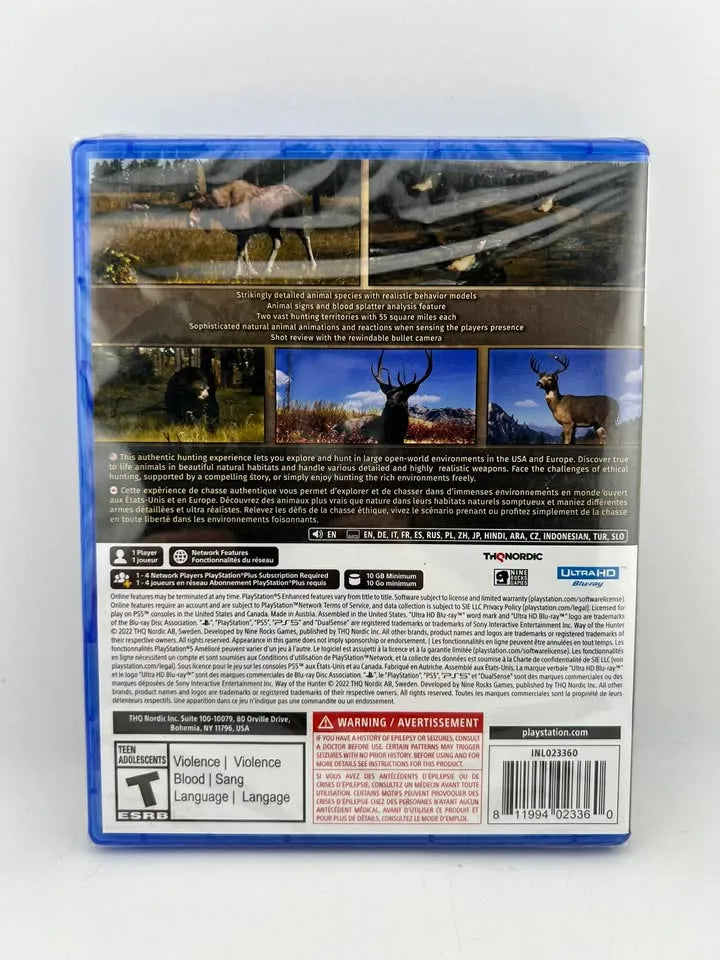 Way of The Hunter Playstation 5 PS5