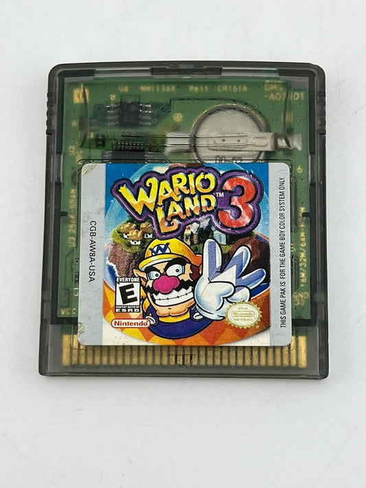 Wario Land 3 Game Boy Color GBC