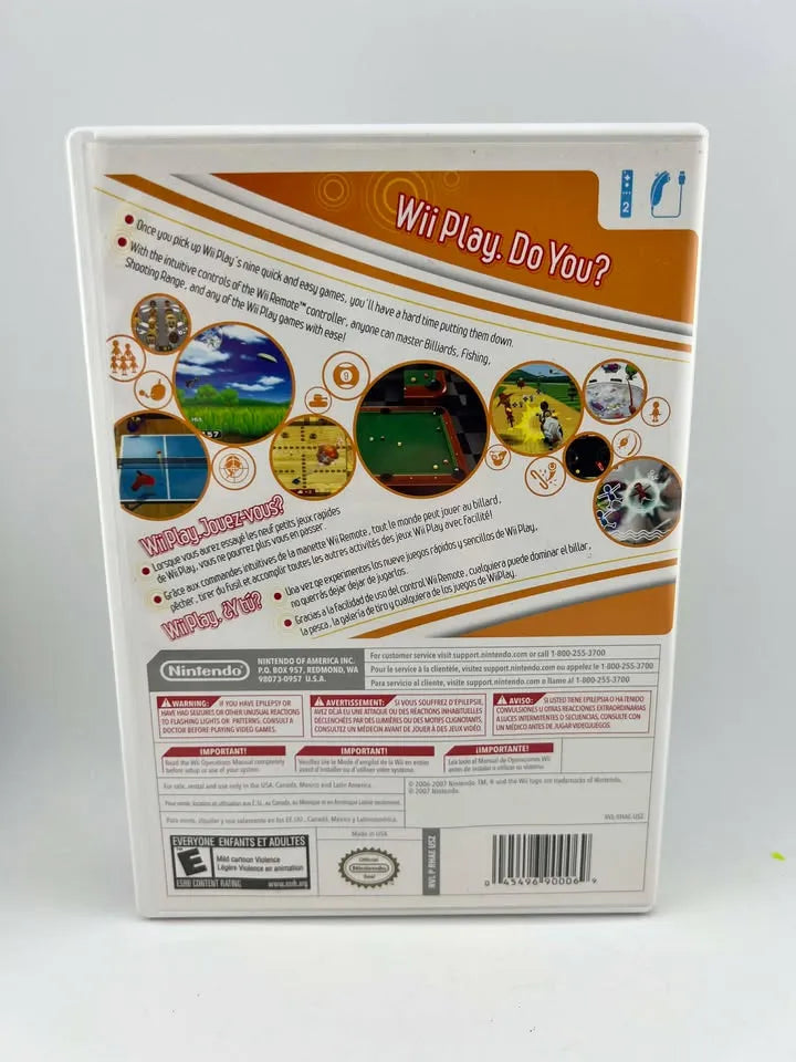 Wii Play Nintendo Wii