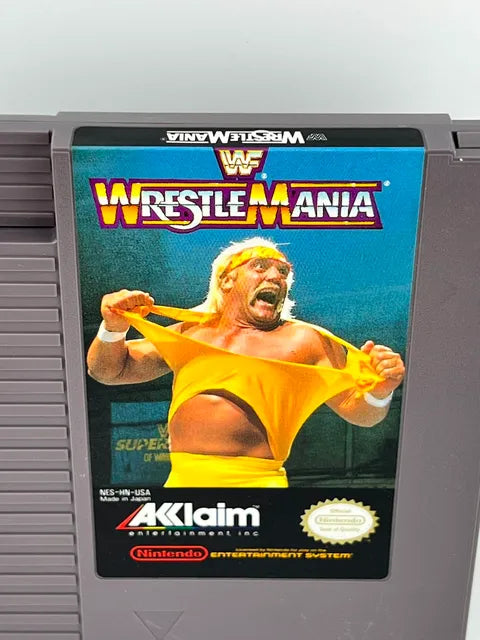 WWF Wrestlemania Nintendo Nes