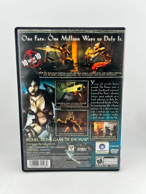 Prince of Persia Warrior Within Greatest Hits Playstation 2 Ps2