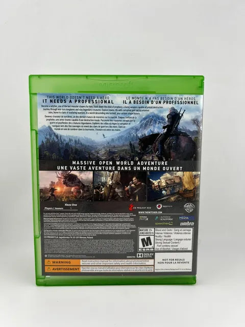 The Witcher 3: Wild Hunt Xbox One XONE