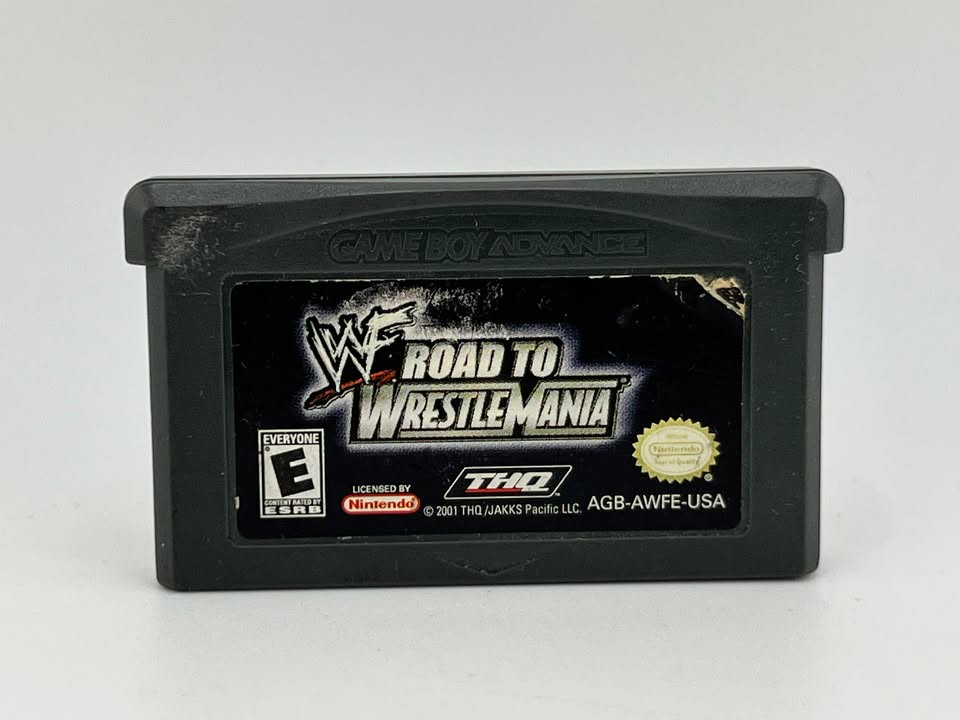 WWF Road to Wrestlemania Game Boy Advance GBA