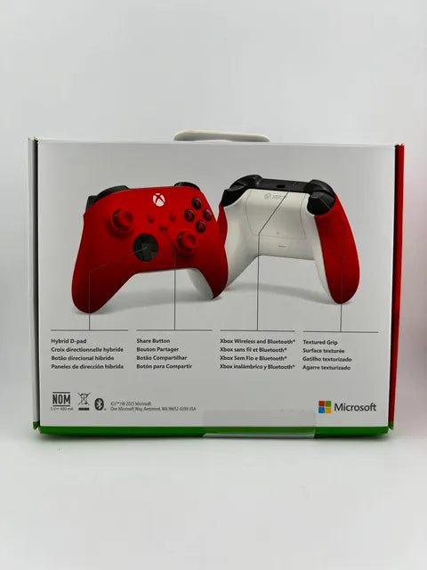 Manette Xbox Series X Red Pulse 2026 Box