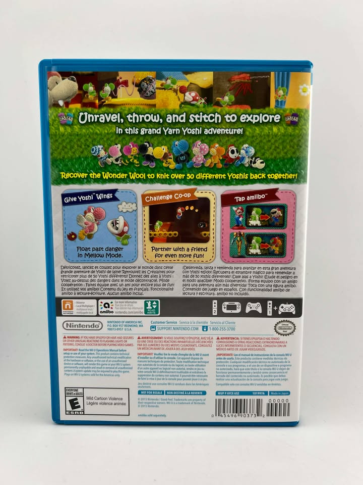 Yoshi's Woolly World Nintendo WiiU