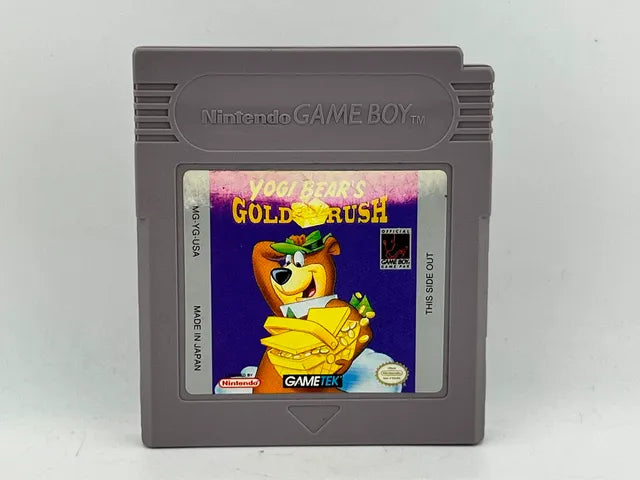 Yogi Bear's Gold Rush Game Boy GB