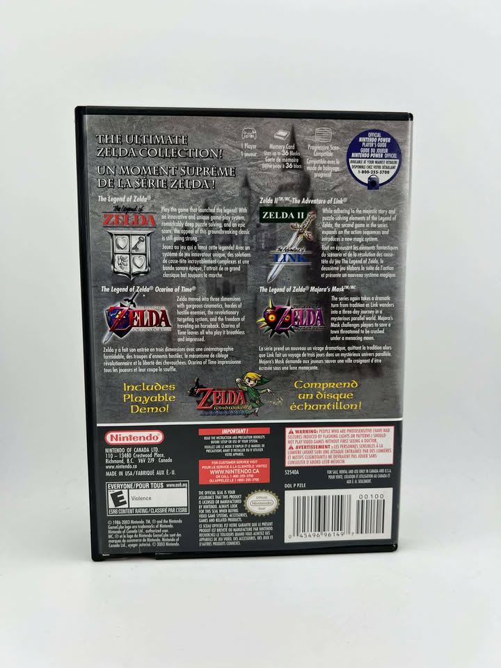 The Legend Of Zelda Collector's Edition Nintendo Gamecube NGC