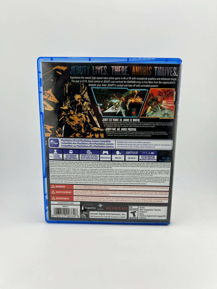 Zone of the Enders 2nd Runner Mars Playstation 4 PS4