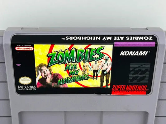 Zombies Ate My Neighbors Super Nintendo Snes