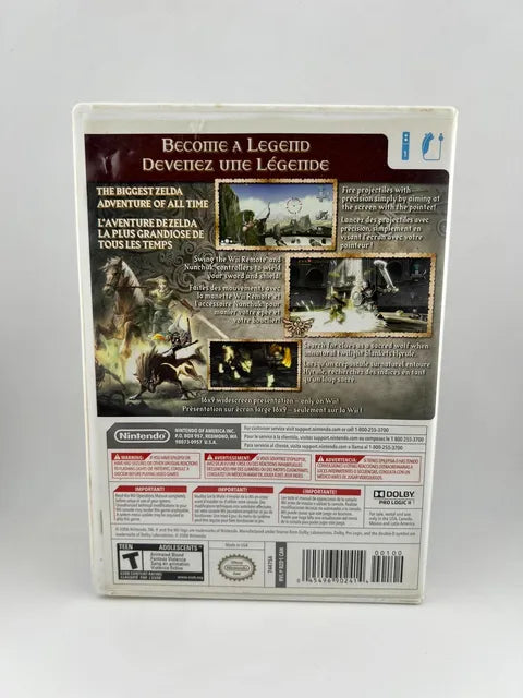 The Legend Of Zelda Twilight Princess Nintendo Selects Nintendo WII