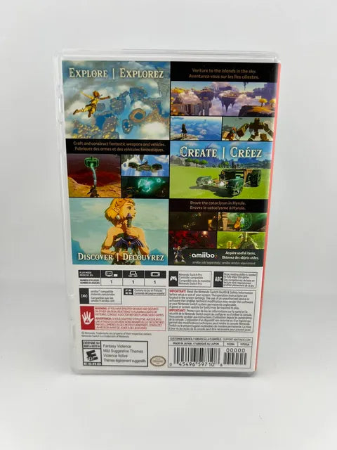 The Legend Of Zelda: Tears Of the Kingdom Nintendo Switch
