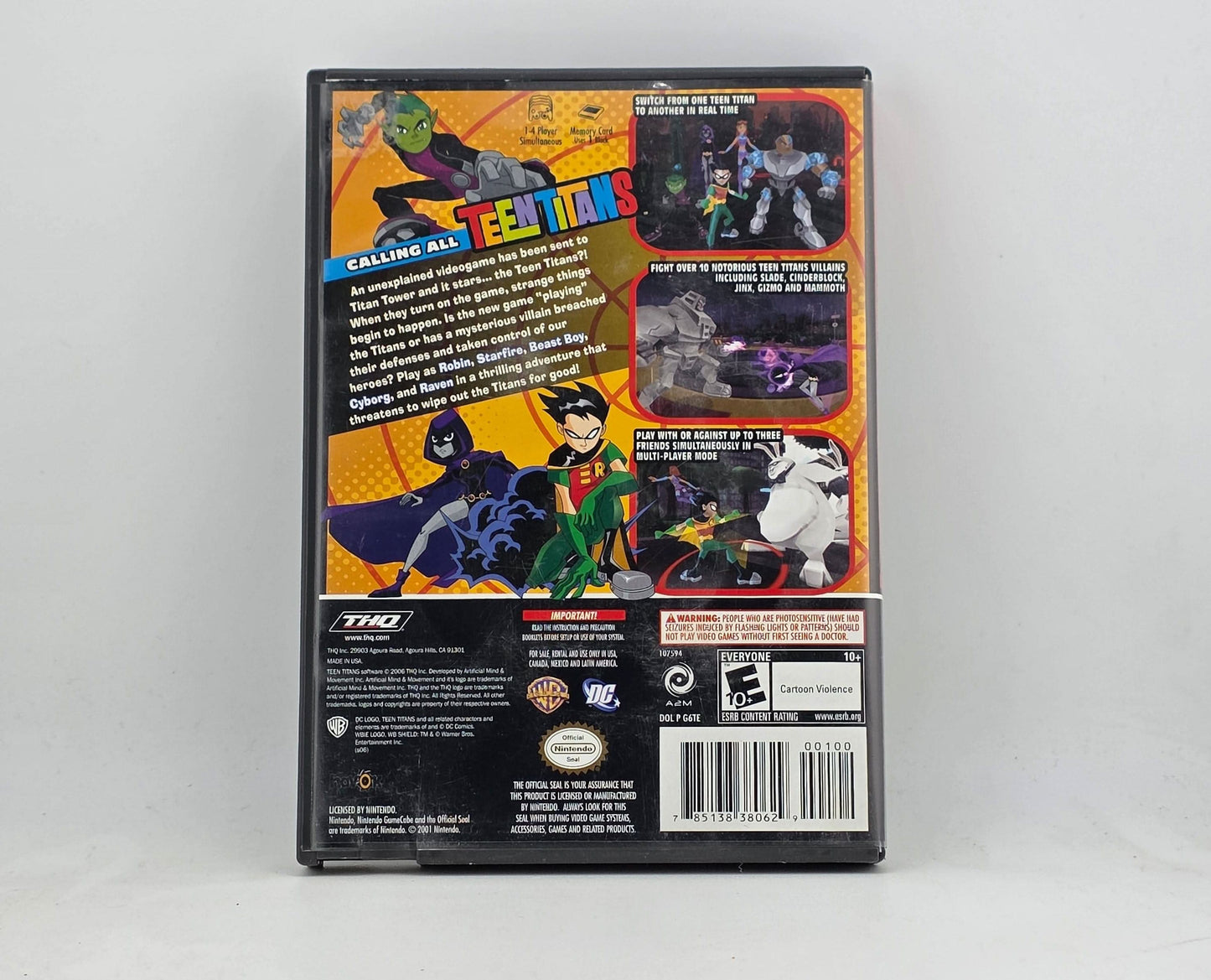Teen Titans Nintendo Gamecube NGC